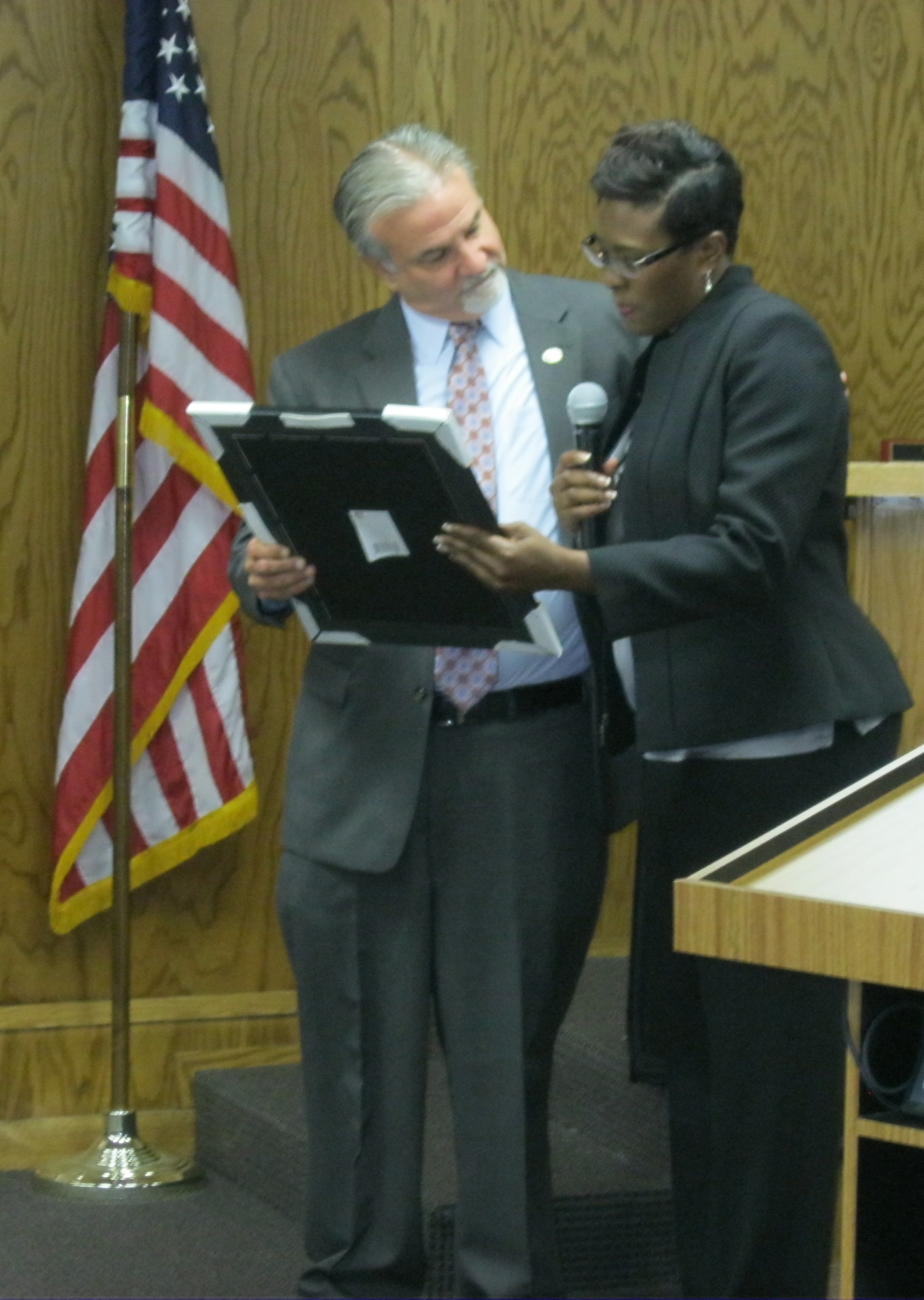 Mayor Hallman Outstanding Georgian Award 9-2015