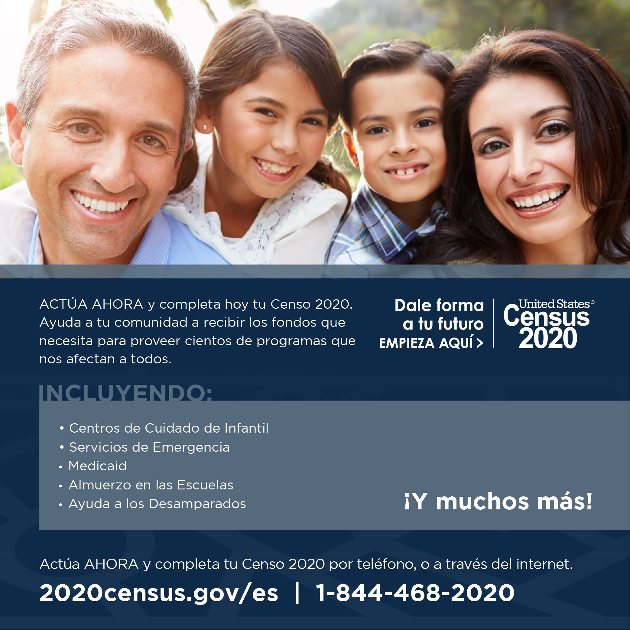 Census Reminder Flyer translated in Spanish