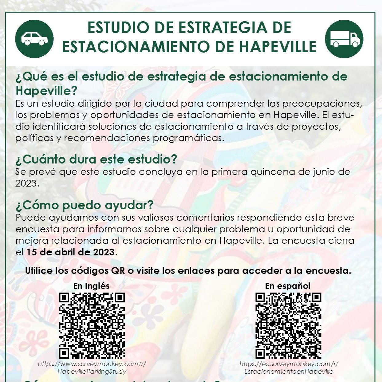 HapevillePSS_Public Survey Flyer_Spanish