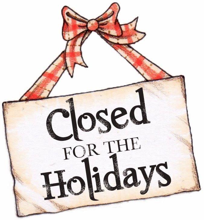 Closed-for-the-Holidays