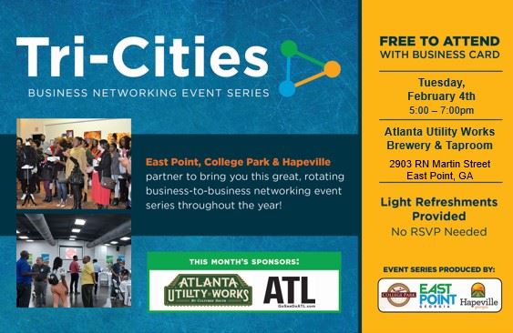 Tri-Cities Networking Flyer East Point