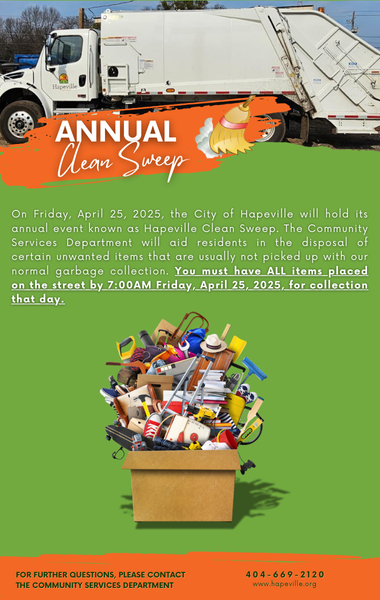 2025 Clean Sweep Flyer