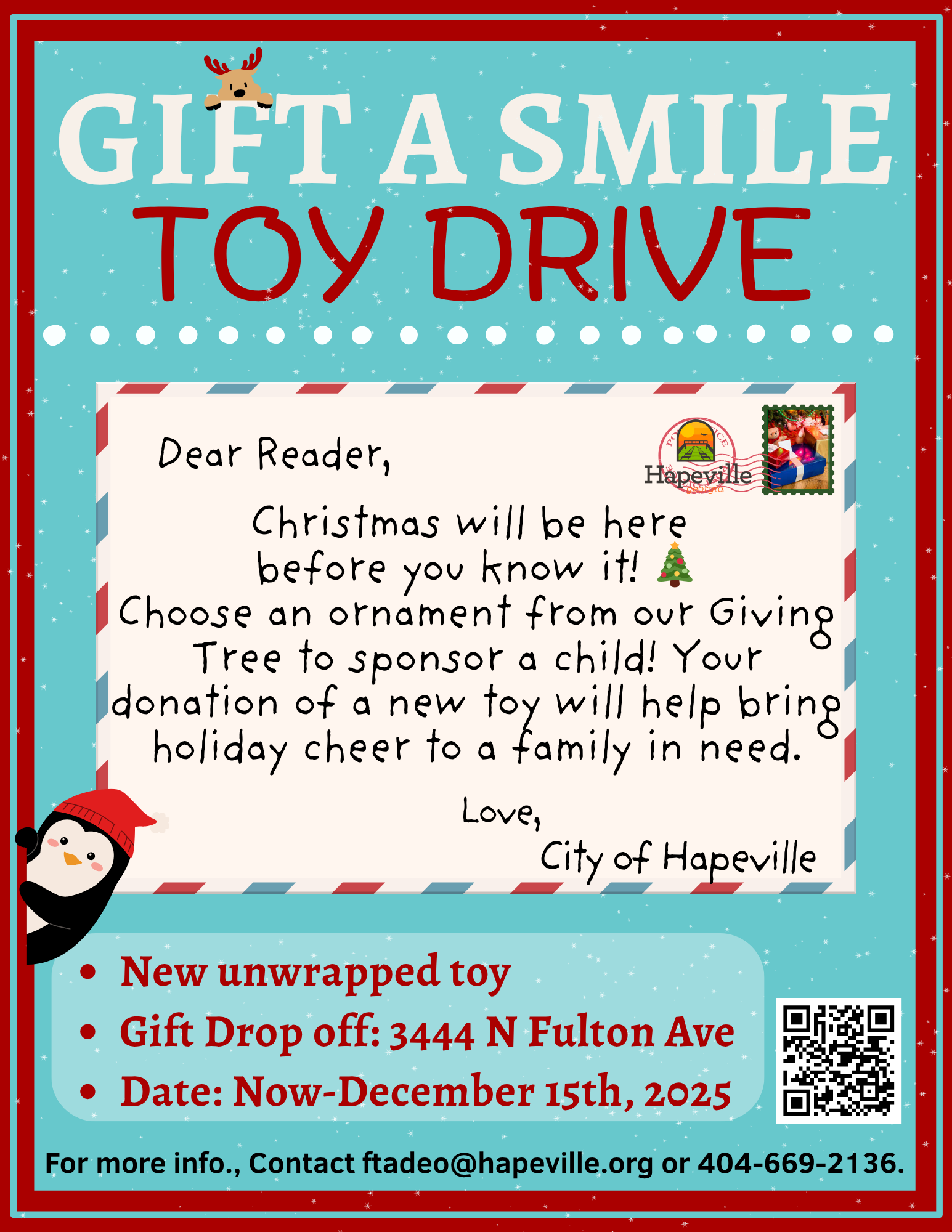 Gift A Smile Toy Drive