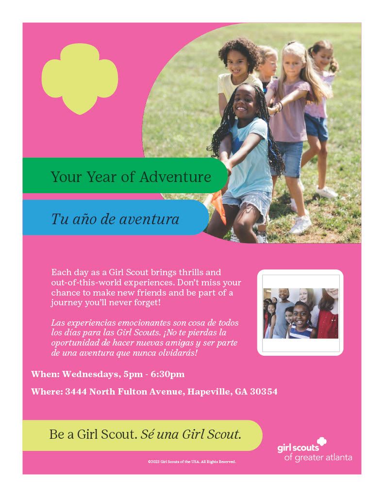 Girl Scouts 2024 Flyer